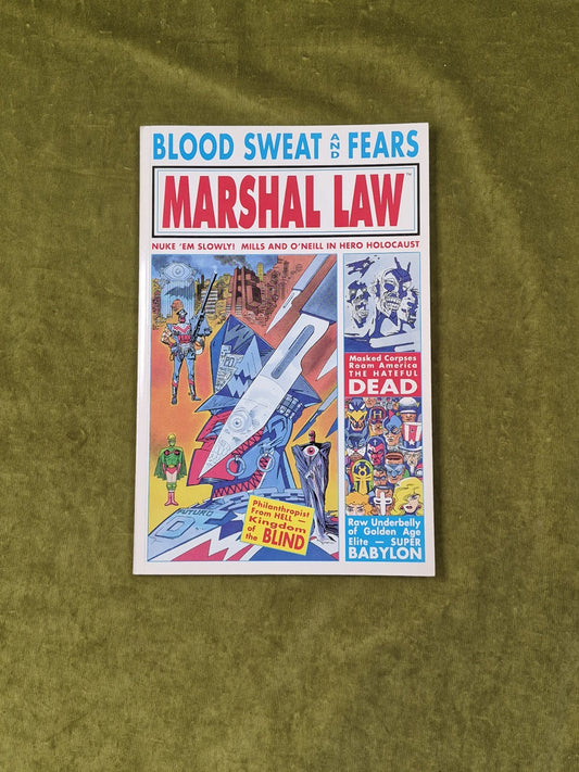 DARK HORSE Marshal Law: Blood Sweat and Fears 1st Ed 19930
