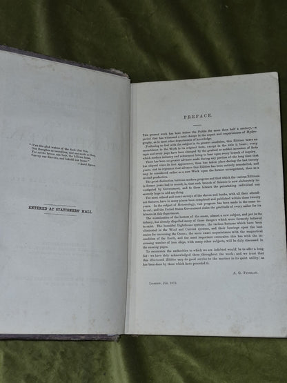 Memoir Northern Atlantic Ocean (1873) George Findlay Thirteenth Edition6