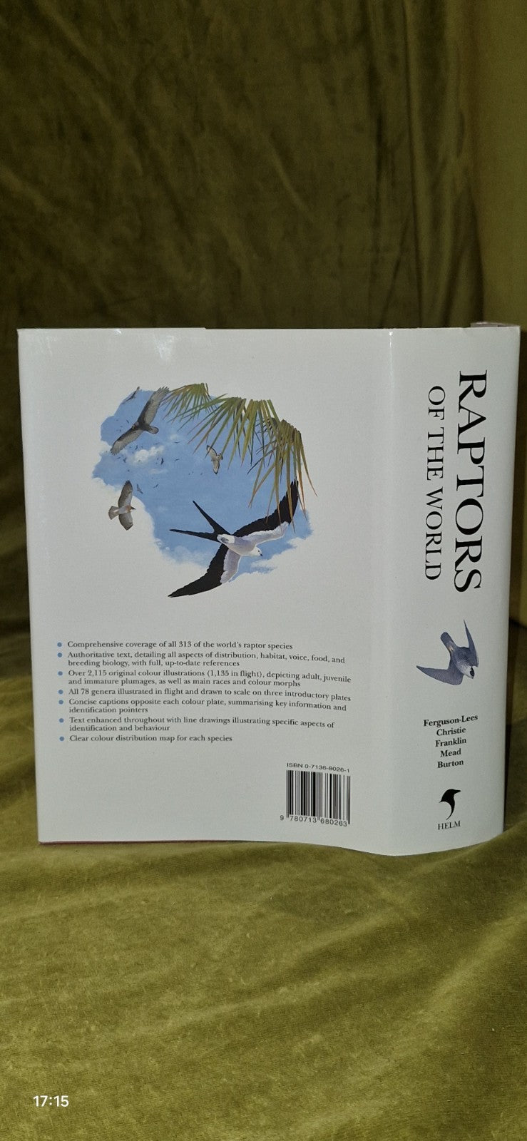 Raptors of the World (2001) James Ferguson-Lees David A. Christie1