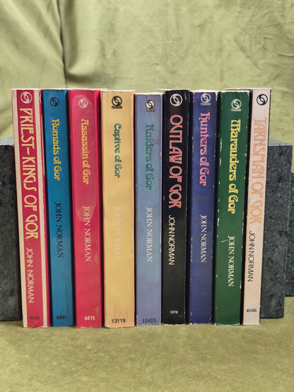 Gor John Norman First Editions Tandem Job Lot 1970 Tarnsman Priest-Kings Nomads0