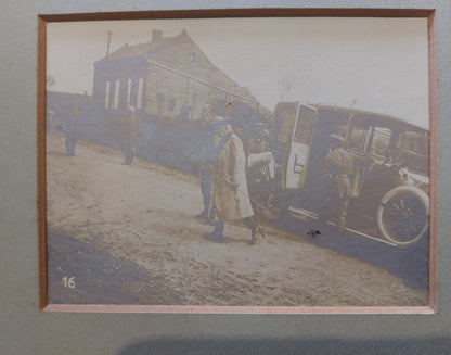 Original German WW1 PHOTOGRAPHS Kaiser Wilhelm II In Car & On Parade Inspection 14
