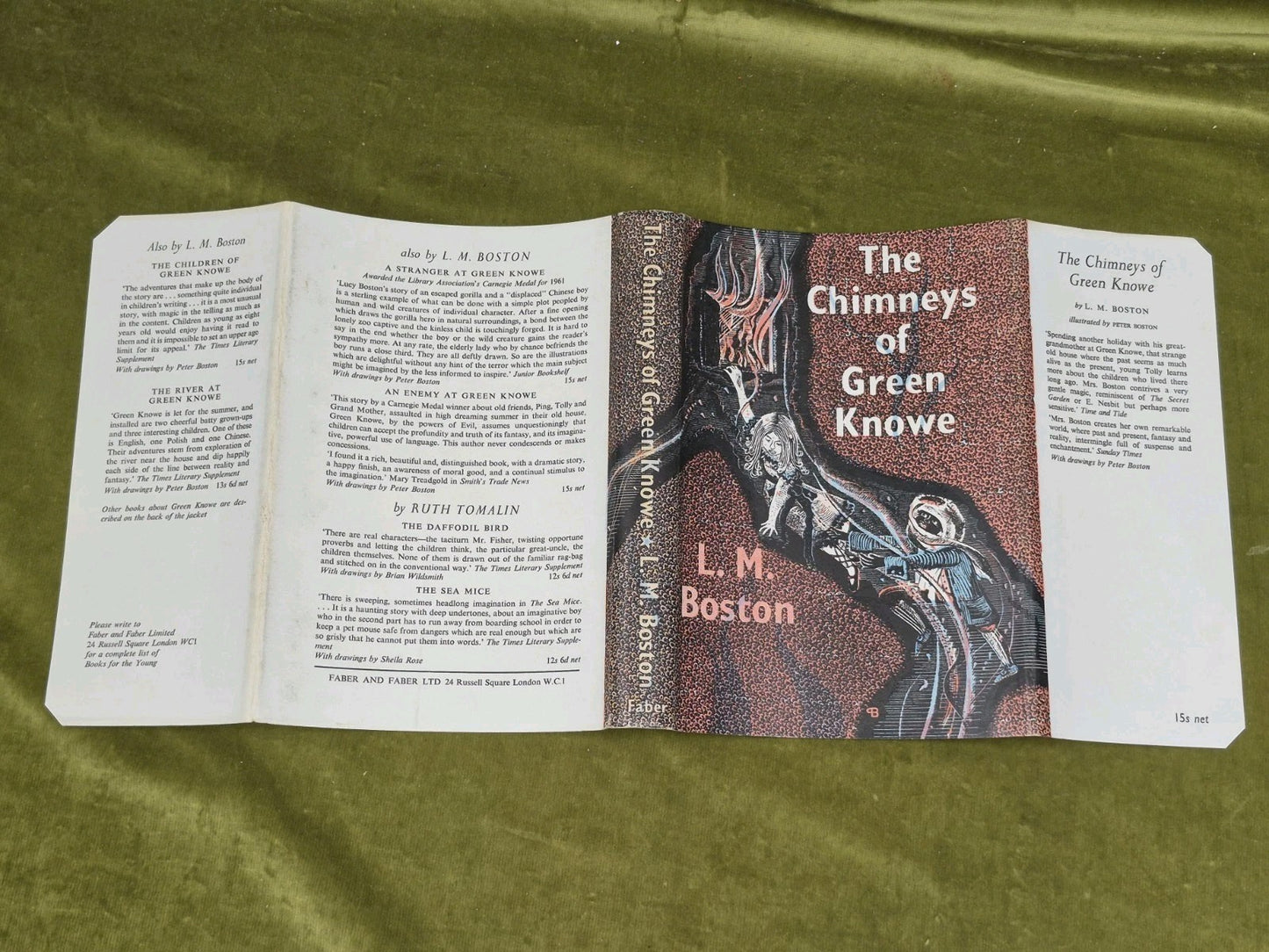 The Chimneys of Green Knowe First Edition Third Impression L M Boston 19652