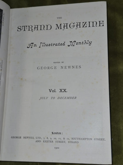 First Men In The Moon H G Wells The Strand Magazine True First Edition 19004
