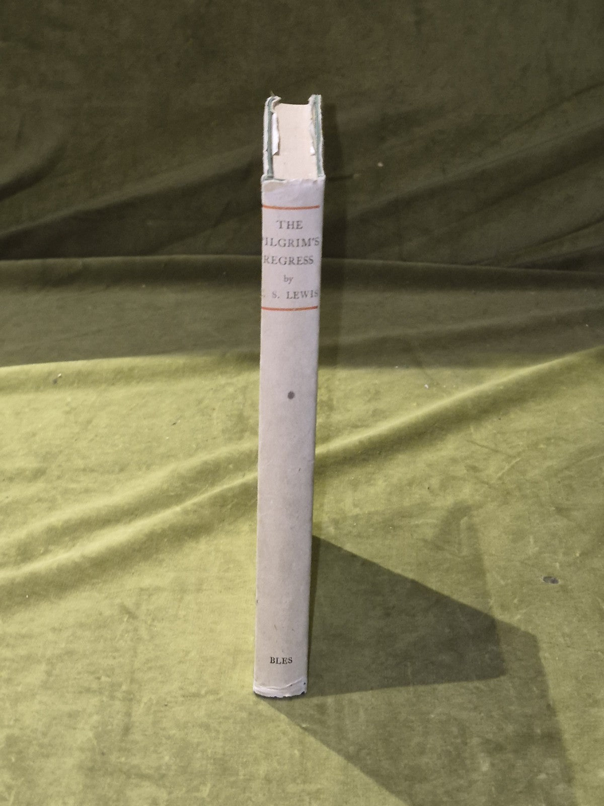 The Pilgrim's Regress C S Lewis Geoffrey Bles NEW & REVISED EDITION 1944 Reprint2