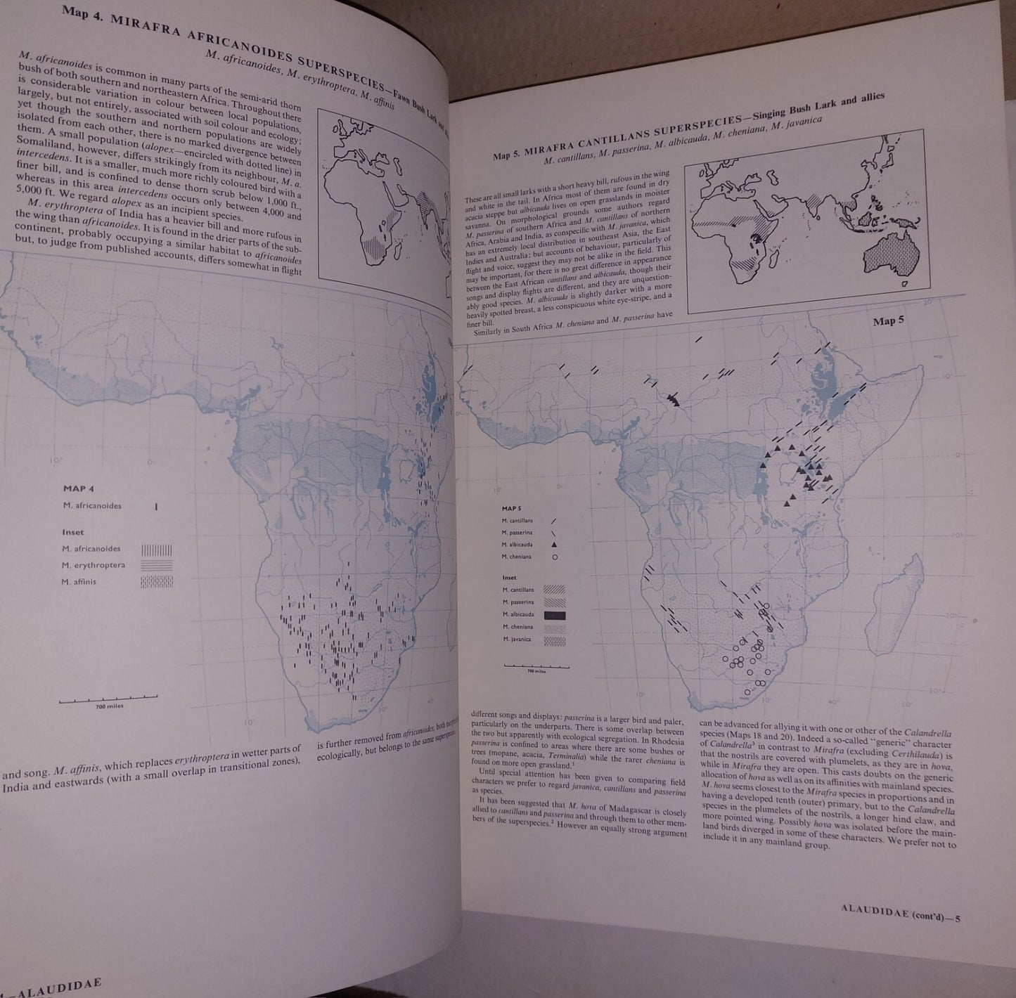 An Atlas of Speciation in African Passerine Birds - Hall & Moreau 1970 HB-DJ9