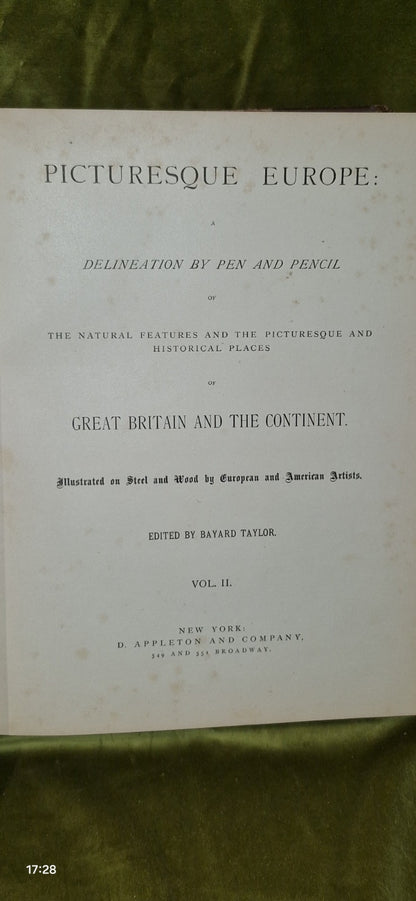 Picturesque Europe: Great Britain and the Continent 3 Volumes (First 1875-1879)11