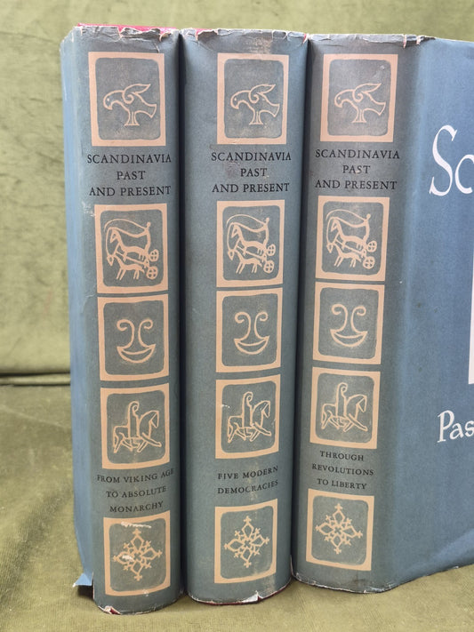 Scandinavia Past and Present 1959 ANKRONE 3 Volume Set1
