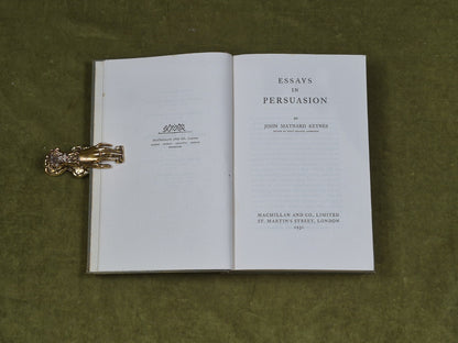 Essays in Persuasion - John Maynard Keynes , Macmillan 1931 1st HB3