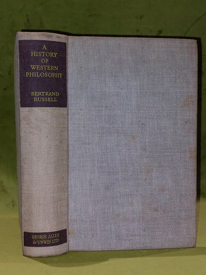 A History Of Western Philosophy Bertrand Russell (1946) First Edition0