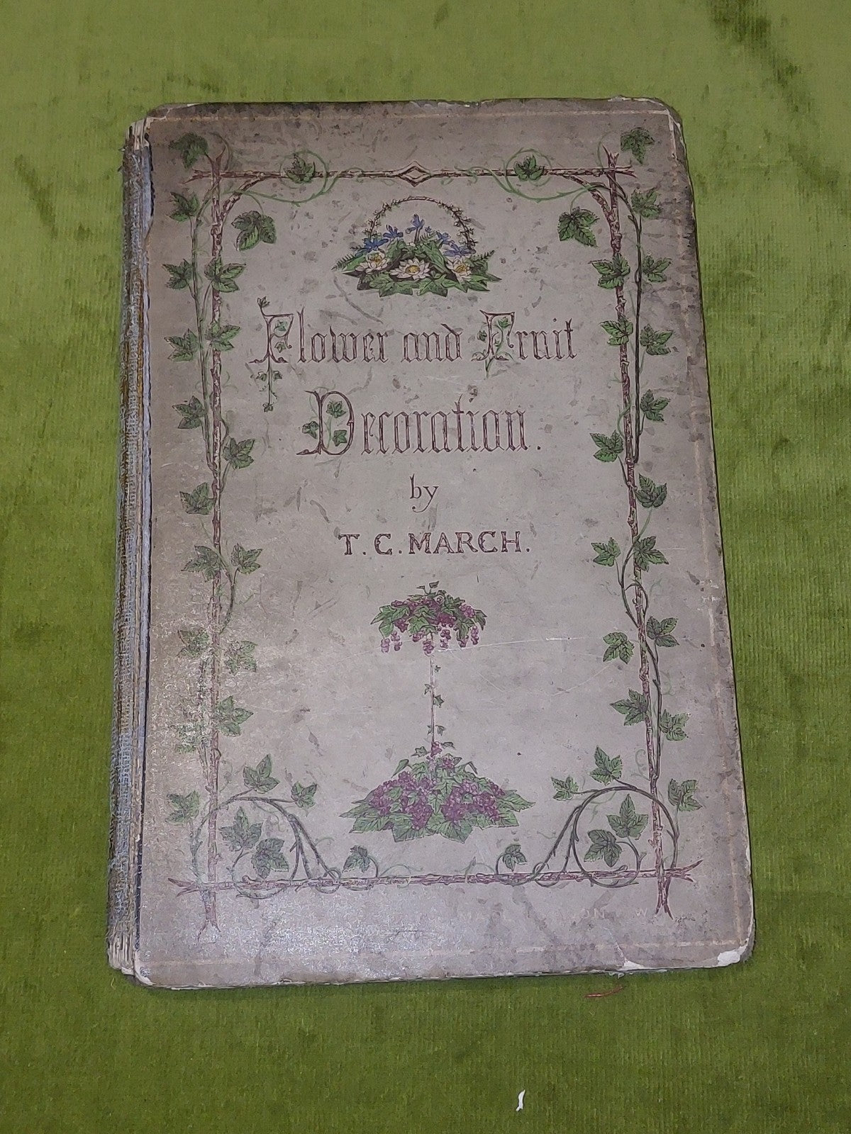 Flower And Fruit Decoration By T C March (1862) [Harrison] Book0