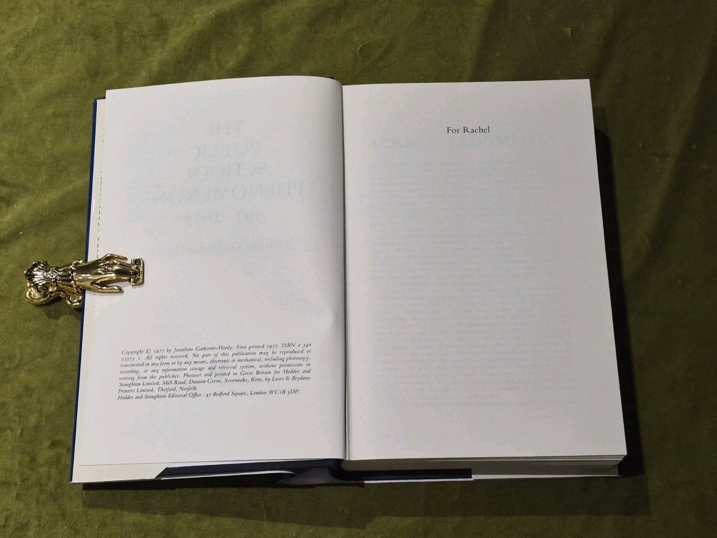 The Public School Phenomenon 5971977 | Jonathan GathorneHardy  Hardcover w DJ5