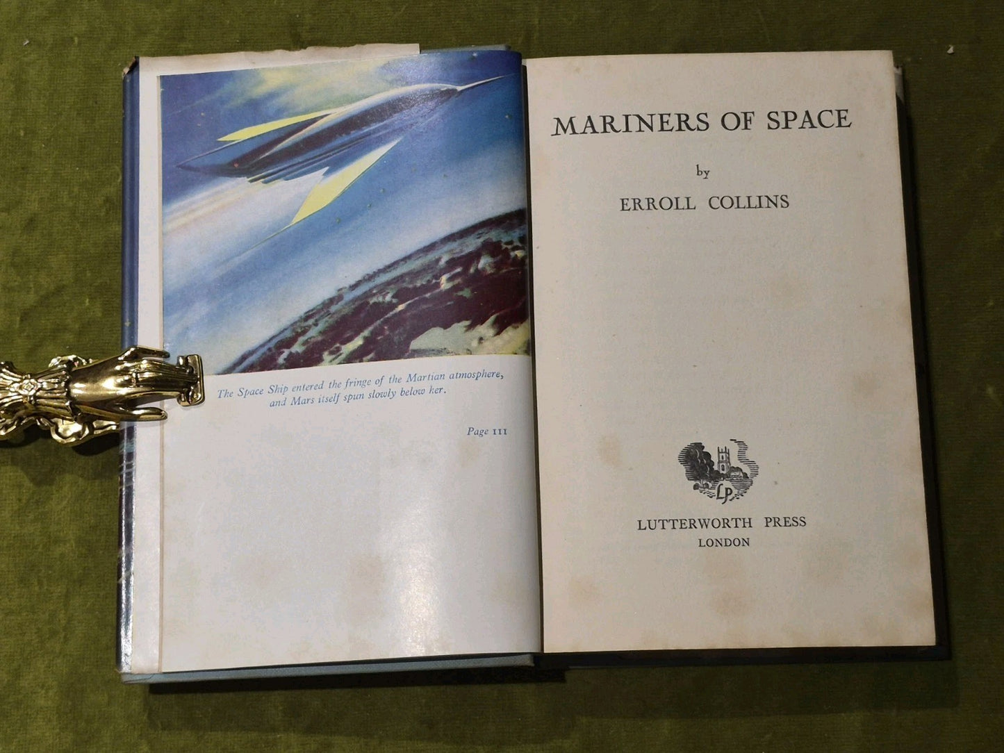 Mariners of Space Erroll Collins 1952 New Edition with Dust Jacket1