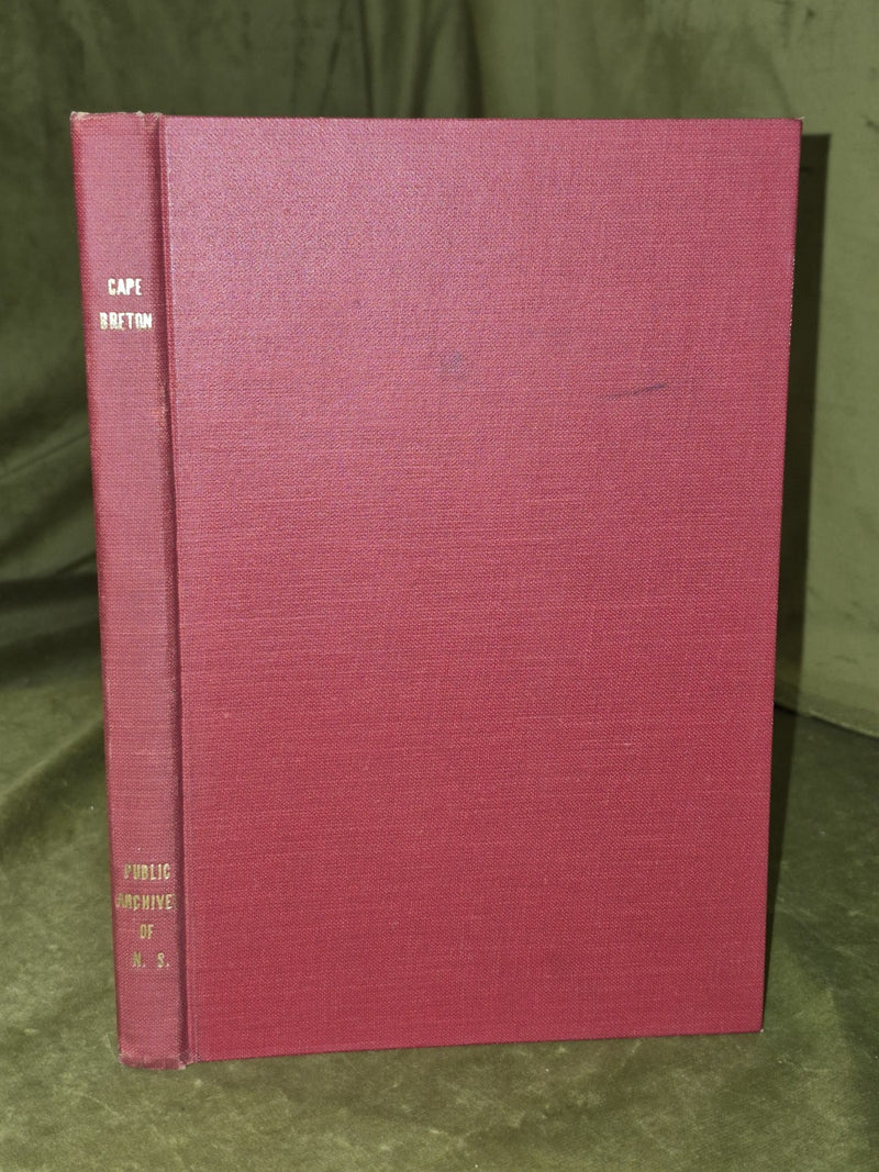 Uniacke's Sketches of Cape Breton (1958) C. Bruce Fergusson0
