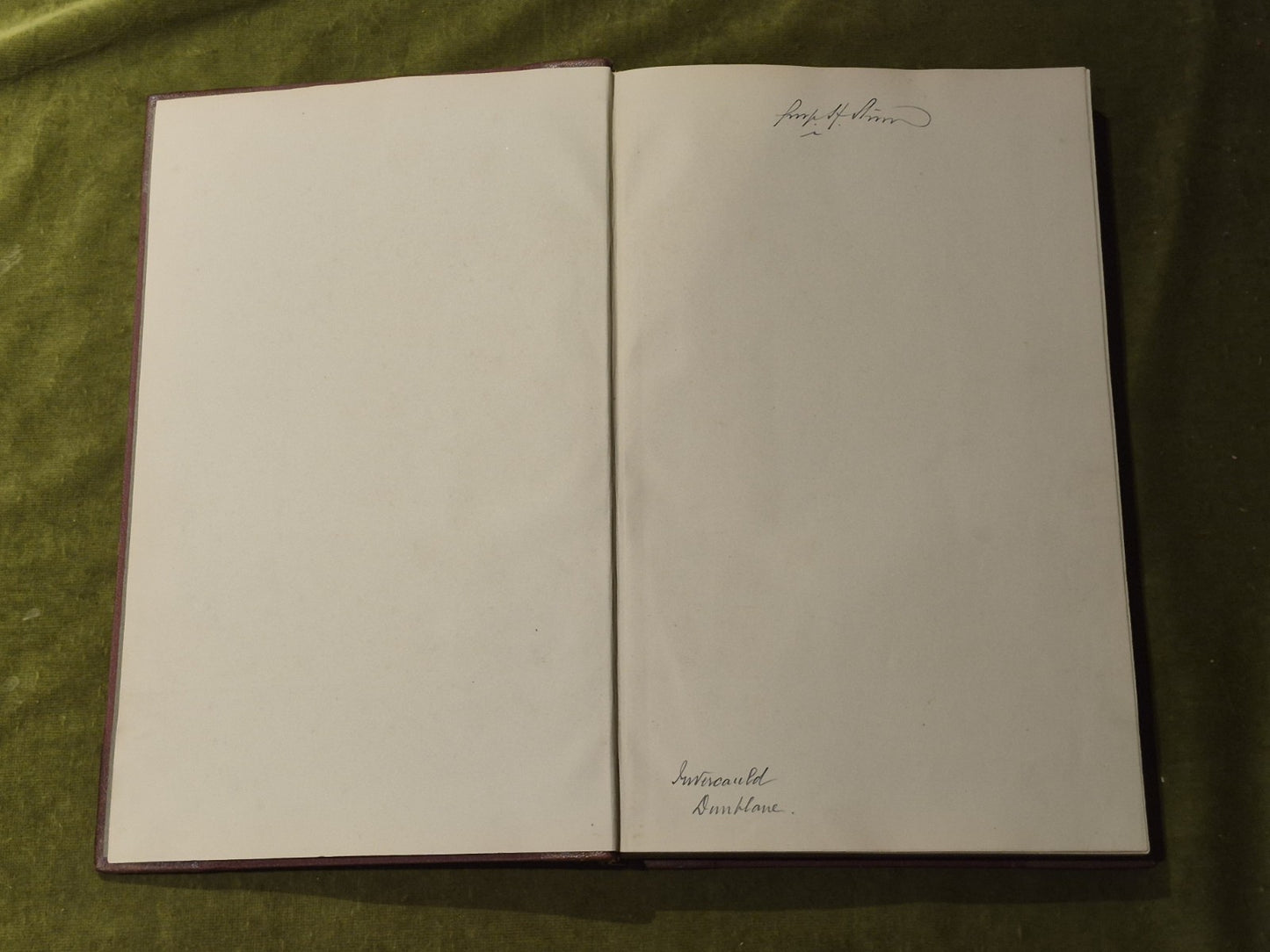 Family Records - Robert Reid 1912 2nd Hardcover5