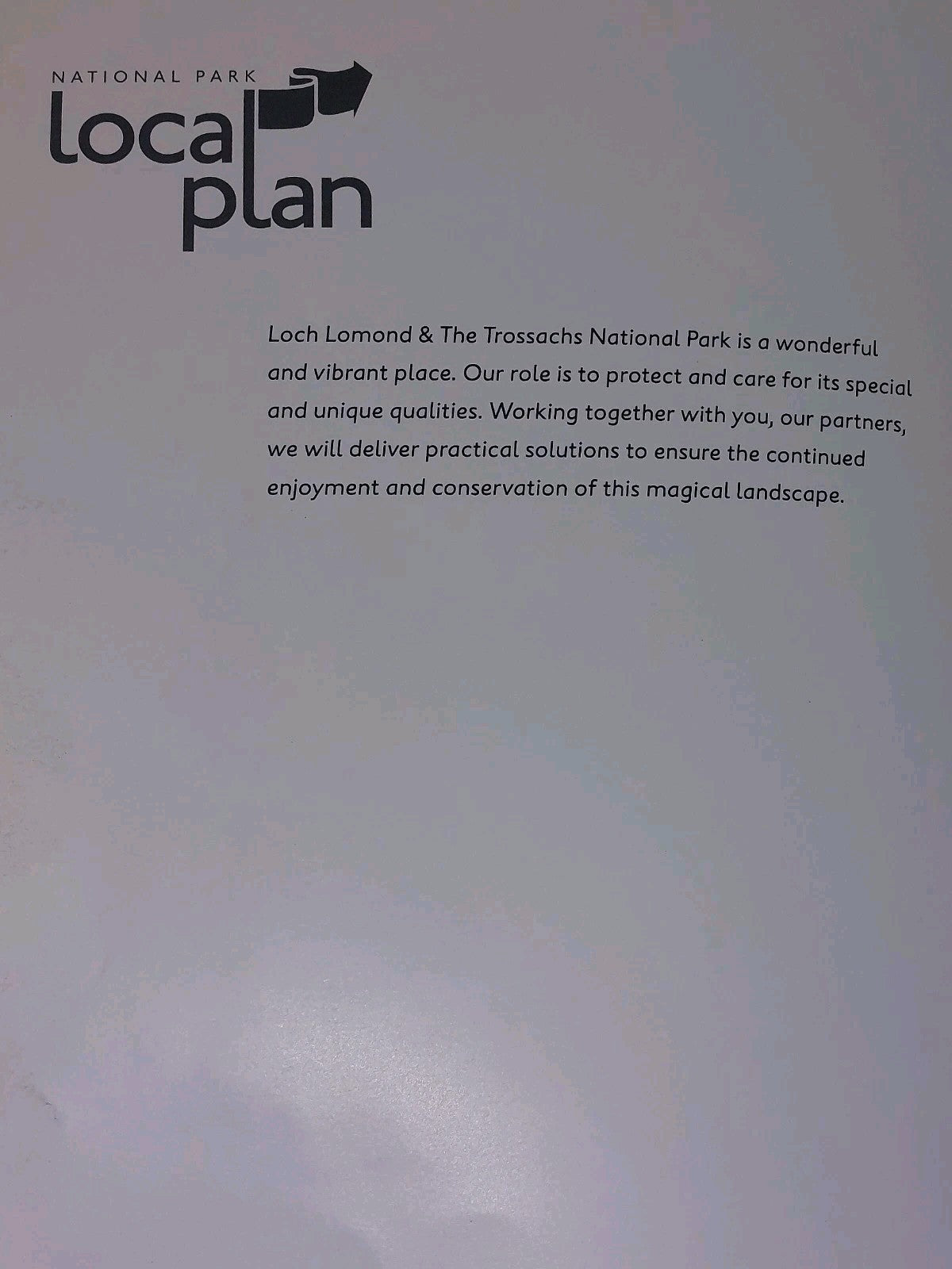 Loch Lomond And The Trossachs National Park Finalised Draft & Adopted Local Plan6