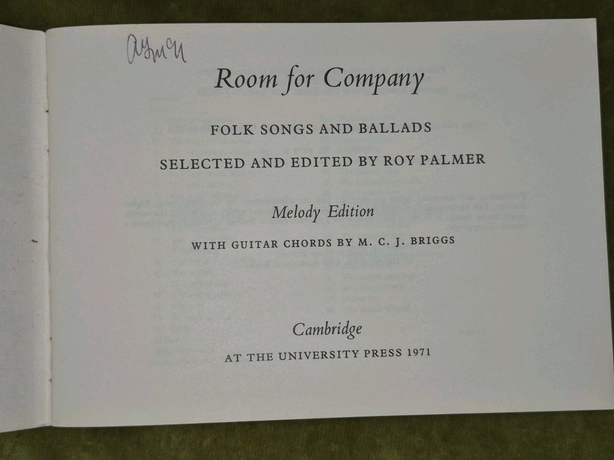 Roy Palmer Love is Pleasing & Room for Company 5