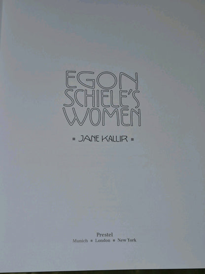 Egon Schiele's Women - Hardcover, by Kallir Jane4