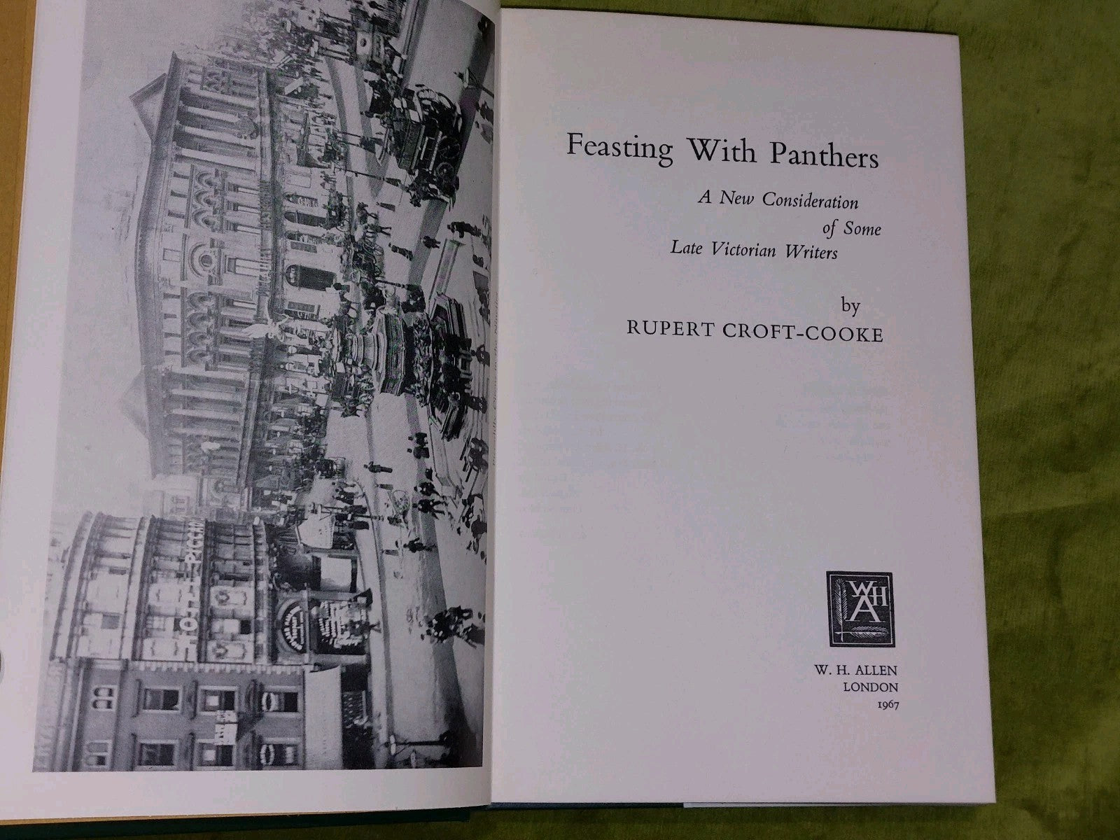 Feasting with Panthers (1967) Rupert CroftCooke First Edition With Dustjacket 5