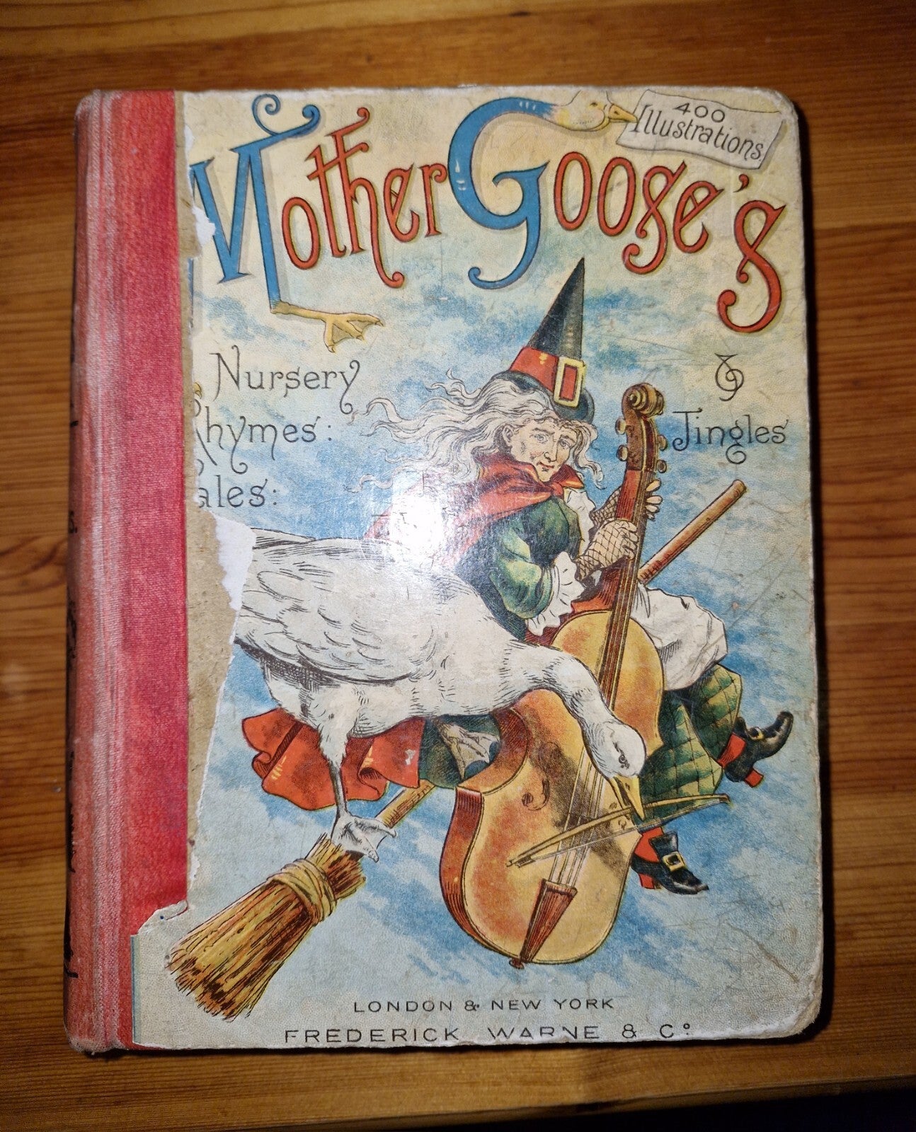 Mother Goose's Nursery Rhymes, Tales, and Jingles. Frederick Warne 1905 London0