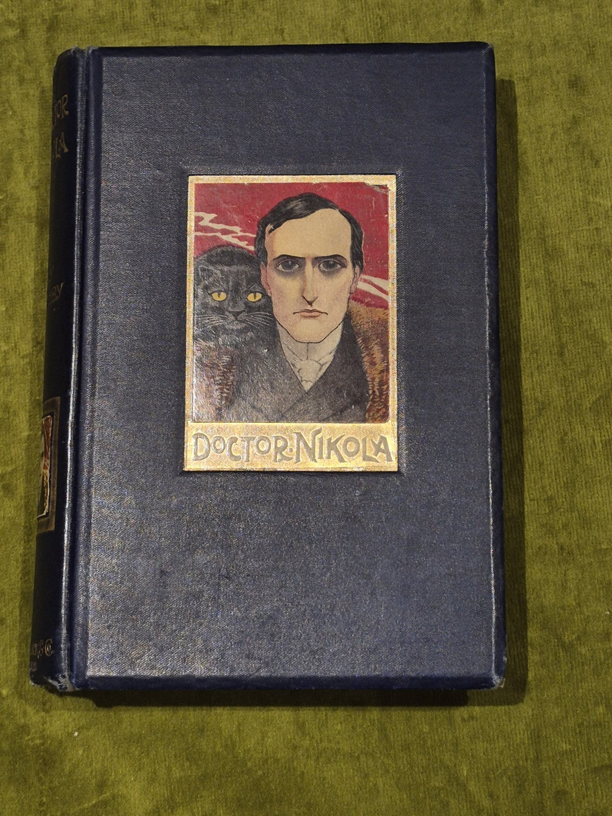 DOCTOR NIKOLA - Guy Boothby [1896 3rd Edition] Illustrated by Stanley L. Wood0