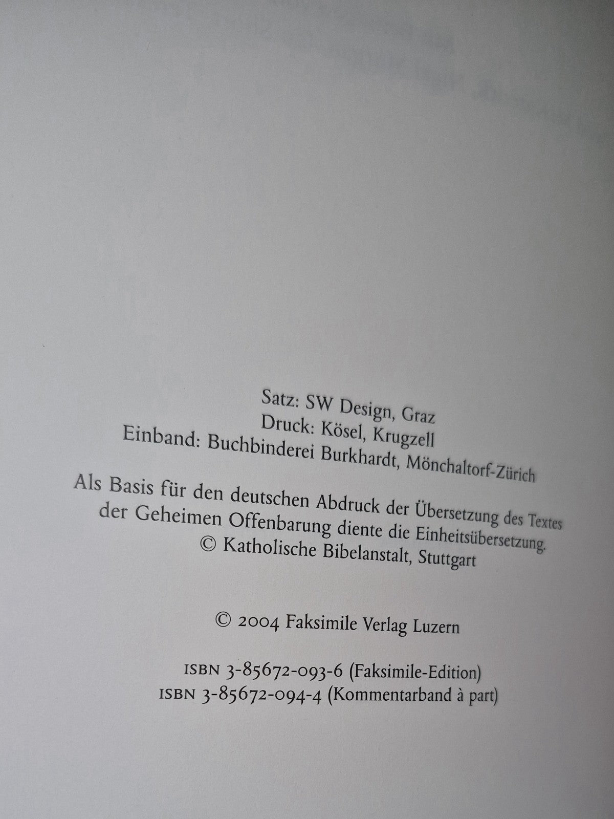 Die Trinity Apokalypse Kommentar Faksimile 2004 David McKitterick5