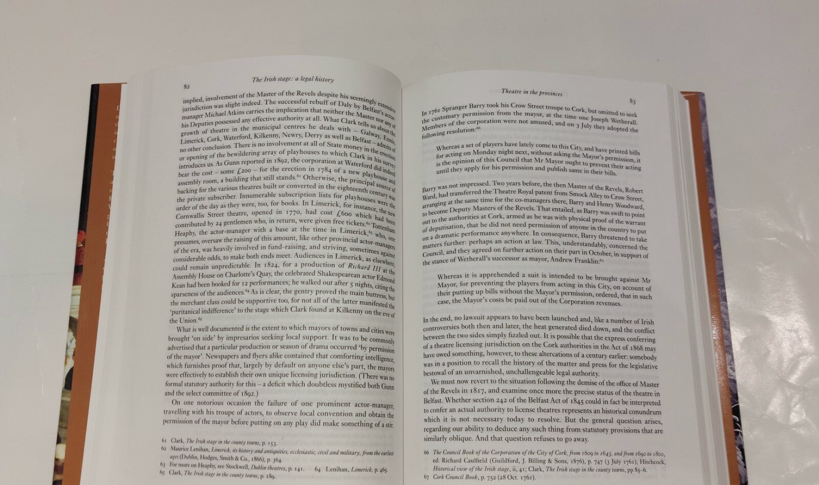 The Irish Stage: A Legal History: 24 (Irish Legal History Society Series) 20156