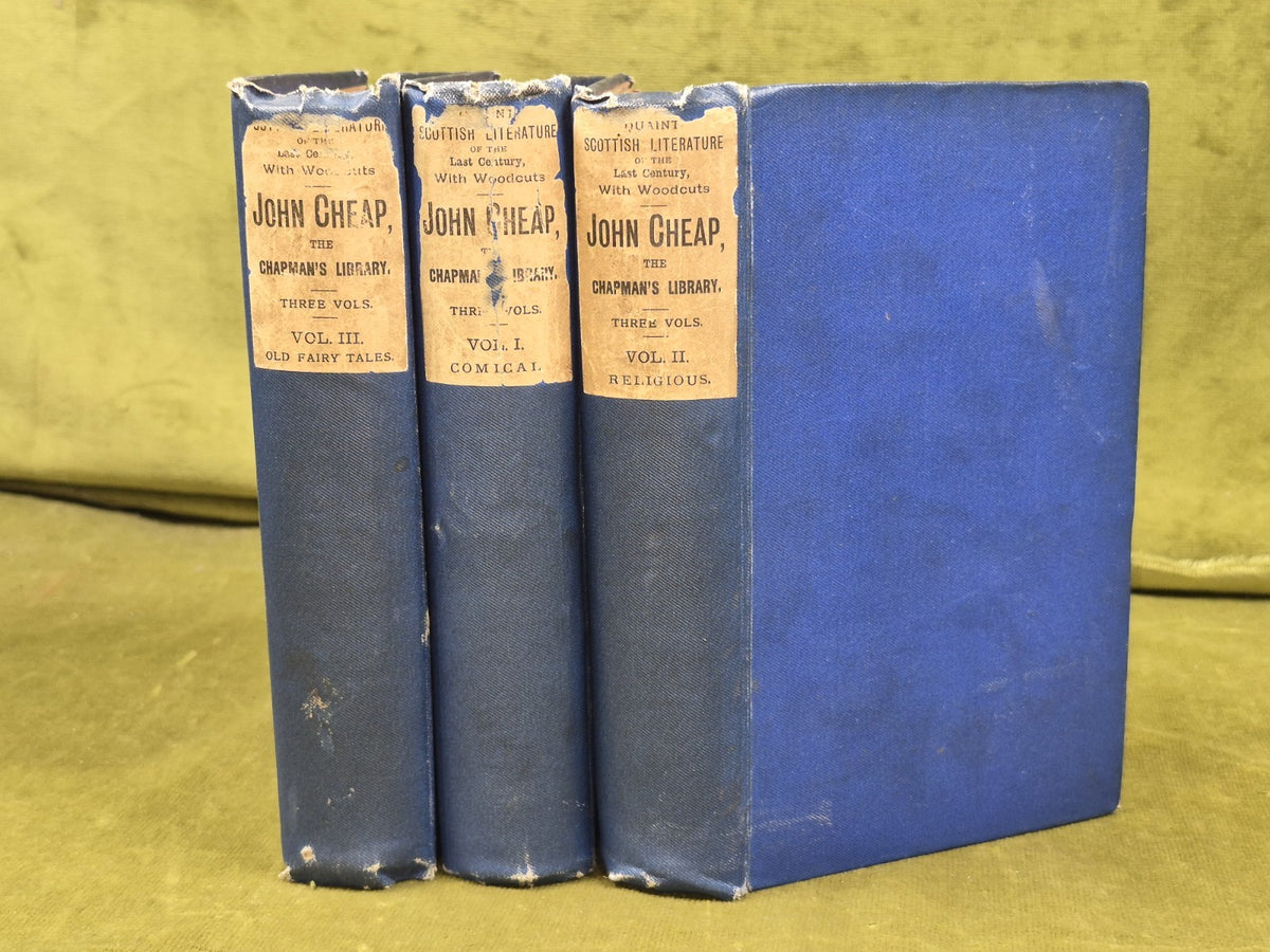 John Cheap Chapman's Library Robert Lindsay Old Fairy Tales Complete Set 18770