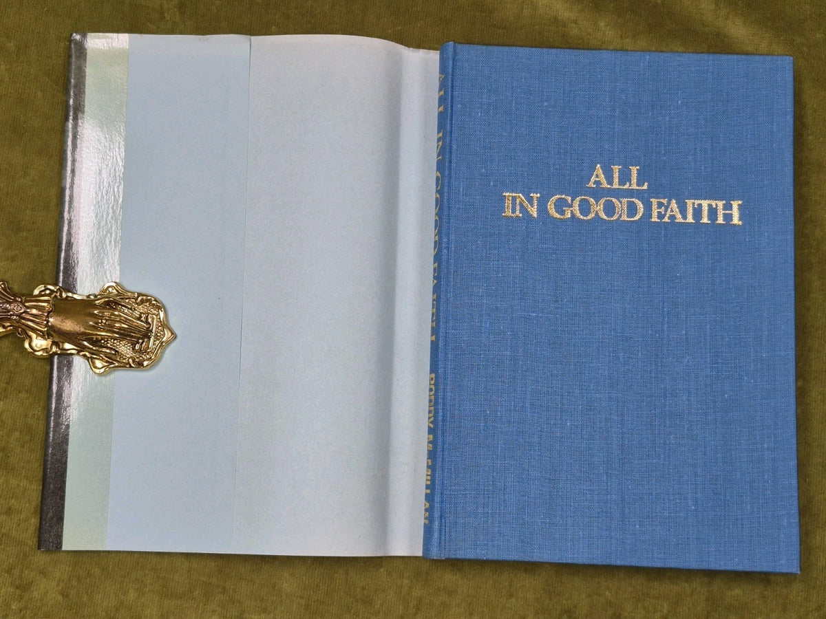 All in Good Faith Roddy McMillan 1979 Limited Run First Edition 2
