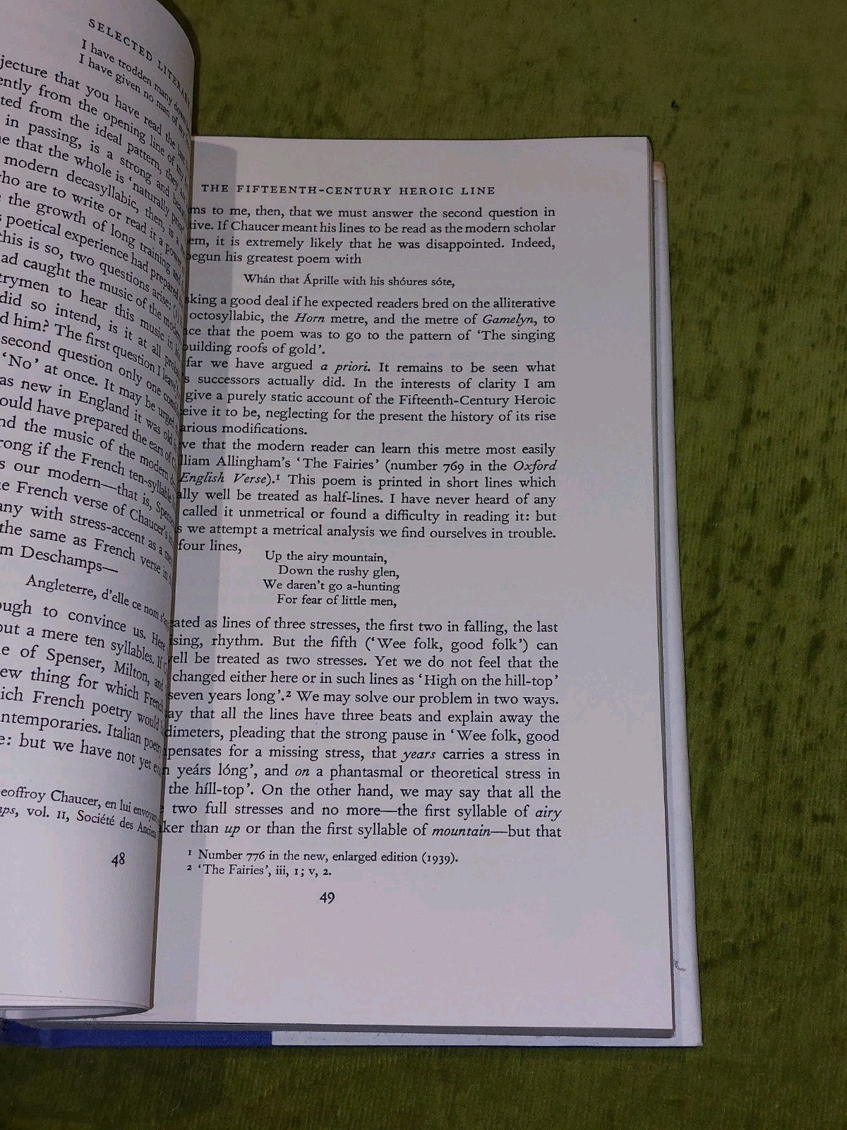C.S. Lewis - Selected Literary Essays (1969) [Cambridge Uni] UK 1st Ed Hb / Dj4