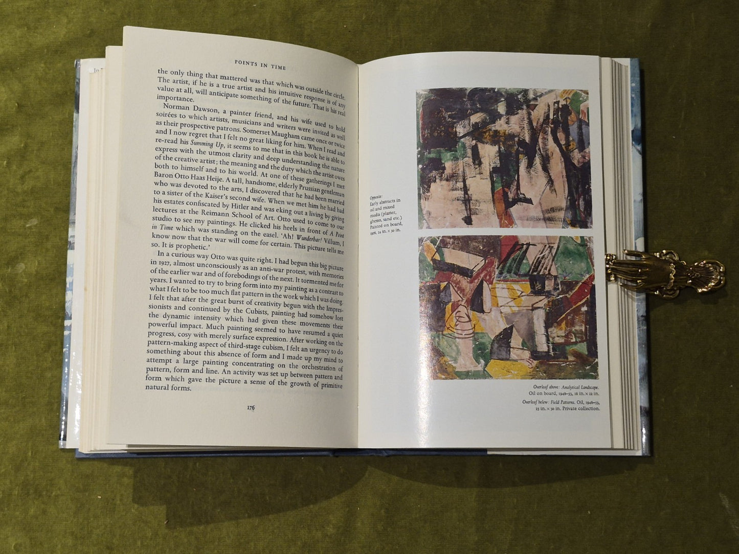 Points in Time an Autobiography - William Johnstone , Barrie & Jenkins 19807