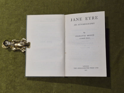 Jane Eyre : An Autobiography - Carlotte Bronte 1905 Amalgamated Press Hardcover5