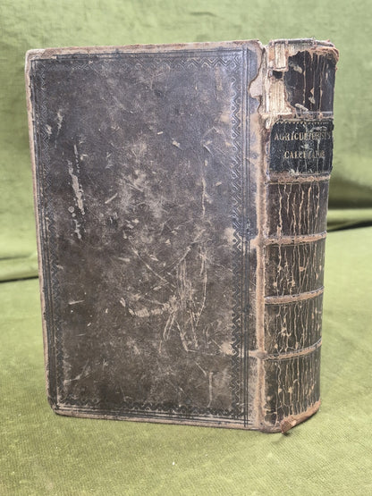 The Agriculturist's Calculator Blackie and Son 1852 Glasgow Edinburgh 1