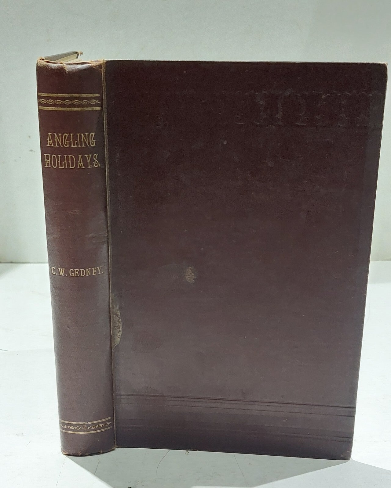 1896 Angling Holidays C W Gedney First Edition Illustrated0