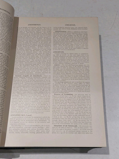 Cyclopedia Of Practical Medicine And Surgery By Gould & Walter (1901) Hb Leather4