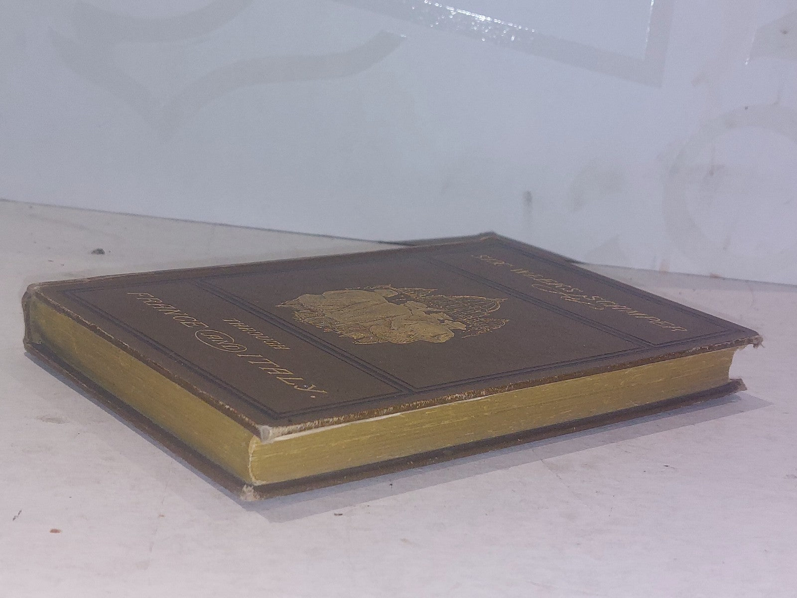 Anon  A Six Weeks' Scamper Through France And Italy, 1st Edition (1879) Hb Book4