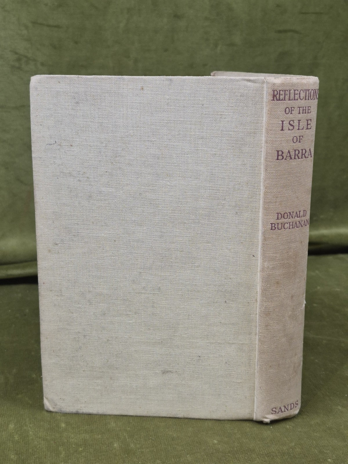 Reflections of the Isle of Barra Donald Buchanan 1943 Second Edition1