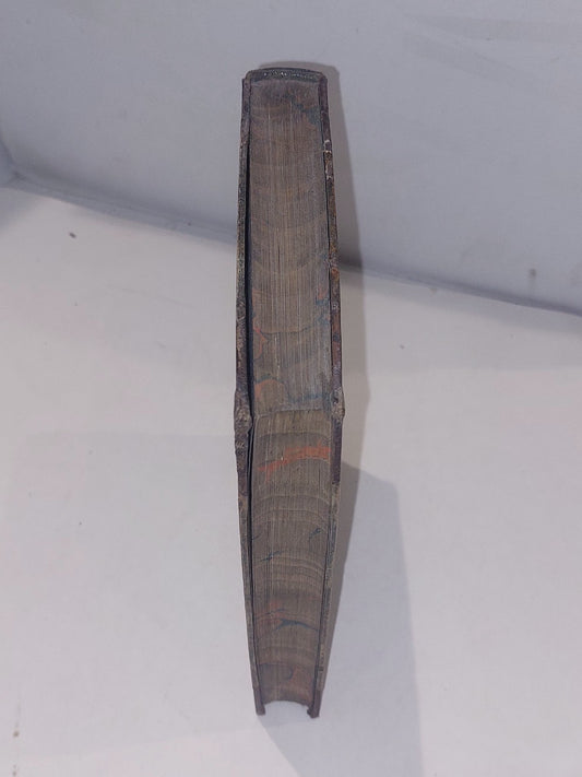 The Headsman By Fenimore Cooper (1833) Quarter Leather Hb1