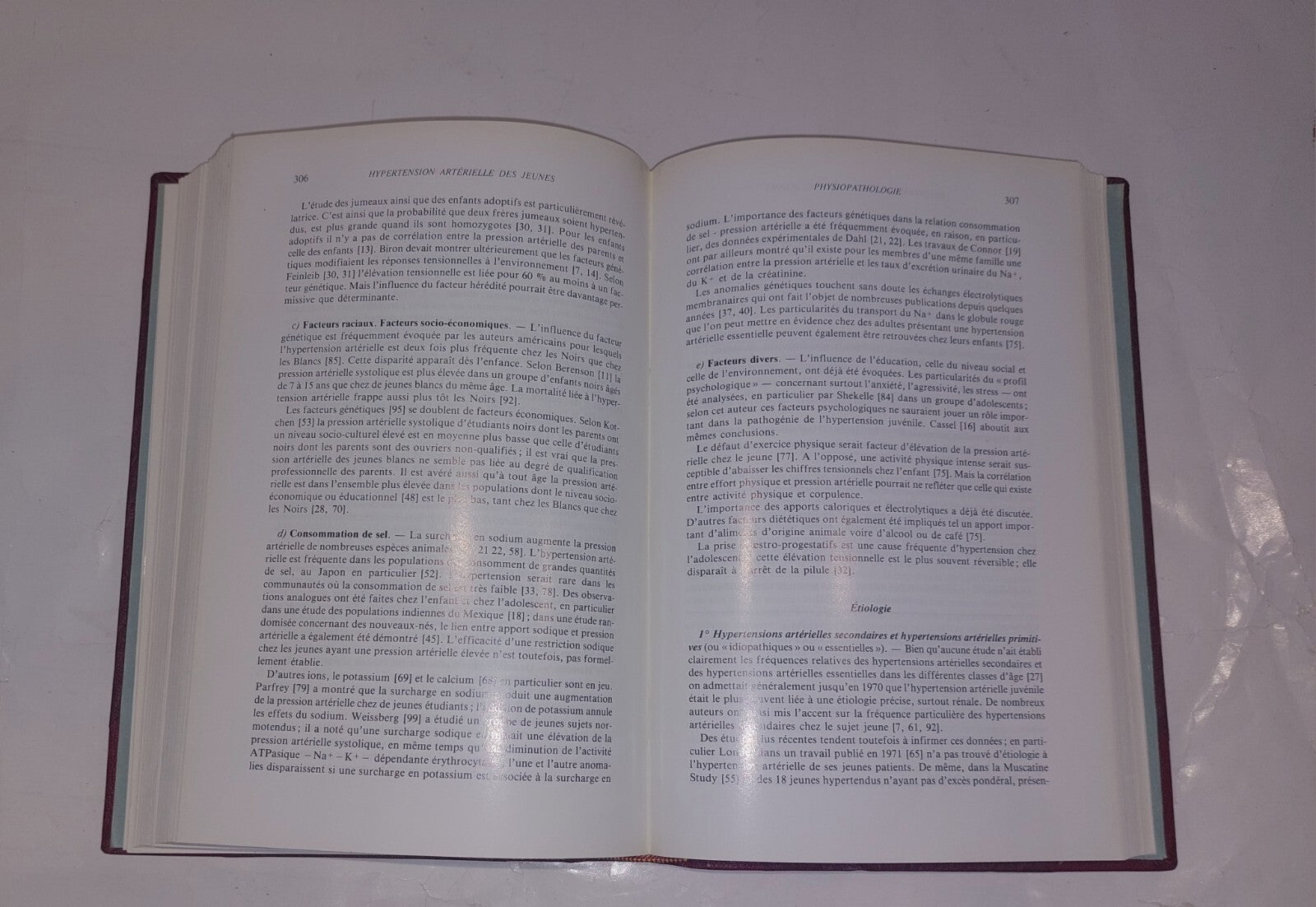Beautifully Bound Edition Of Hypertension Arterielle By Schwartz (1988) Book6