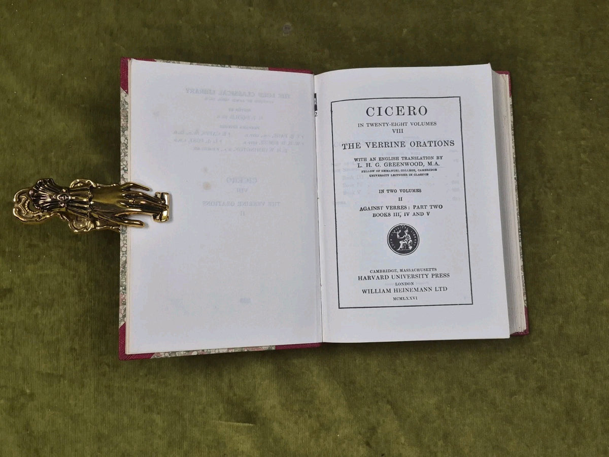 8 Assorted Works of Cicero & Plato - Loeb Classsical Library , Heinemann Leather4