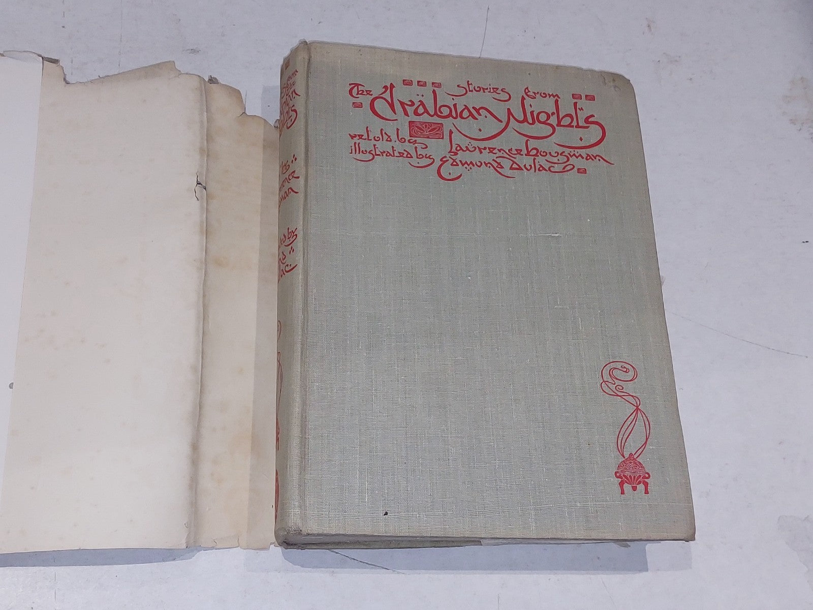 The Arabian Nights (c1938) Edmund Dulac Illustrated Hb Book With Dj 1st Edition 2