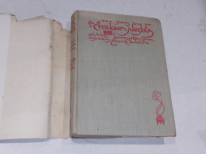 The Arabian Nights (c1938) Edmund Dulac Illustrated Hb Book With Dj 1st Edition 2