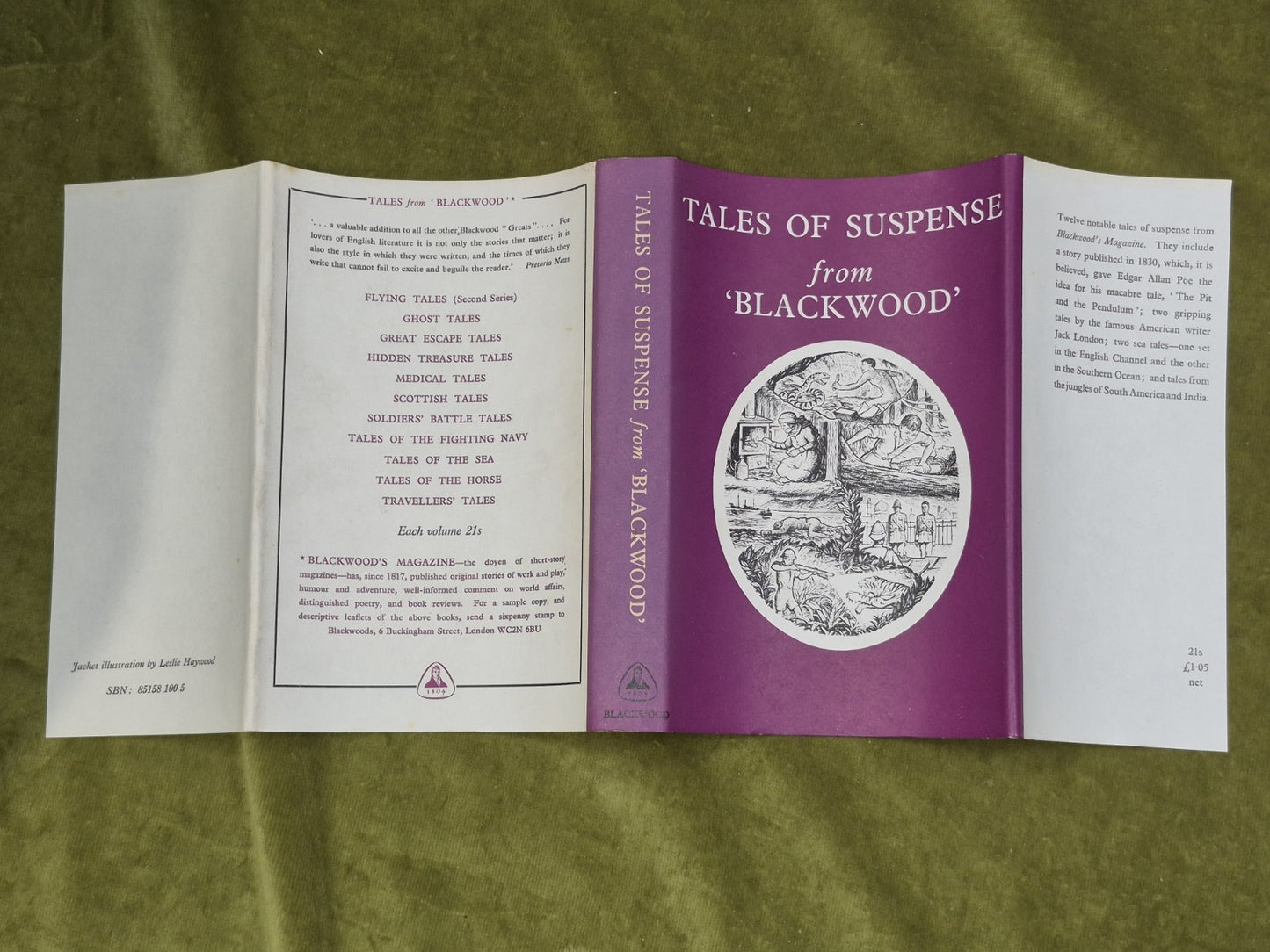 Blackwood Tales Set Scottish Sea Navy Ghost Suspense Traveller's Treasure 197010