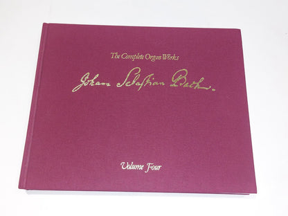 The Complete Organ Works Johann Sebastian Bach edited Alan Ridout [4 Volume Set]3