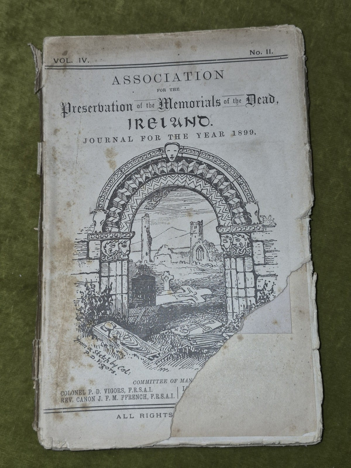 Ireland Preservation of the Memorials of the Dead Assorted Issues 1895-1911 14
