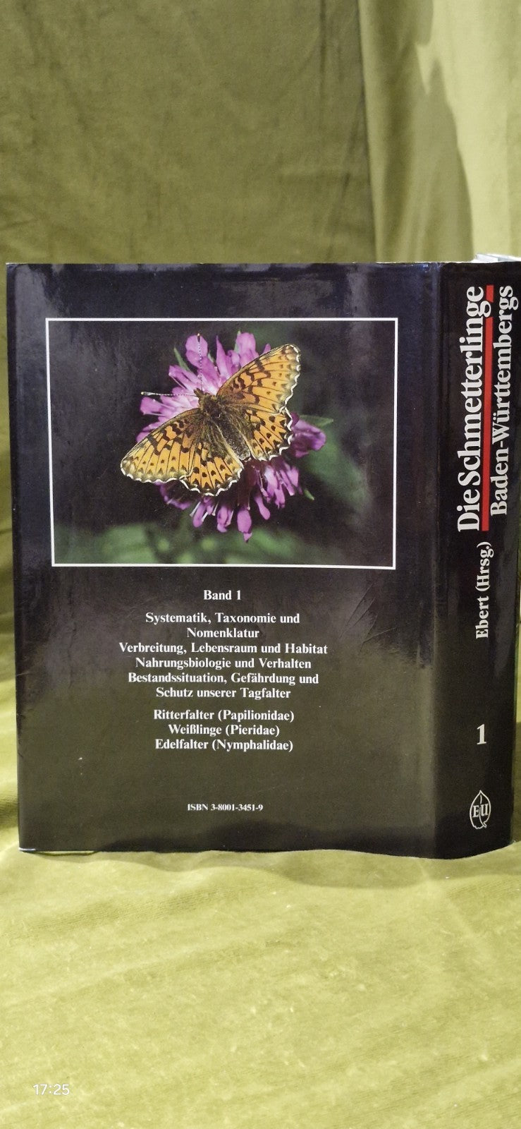 Die Schmetterlinge Baden-Wurttembergs Band 11