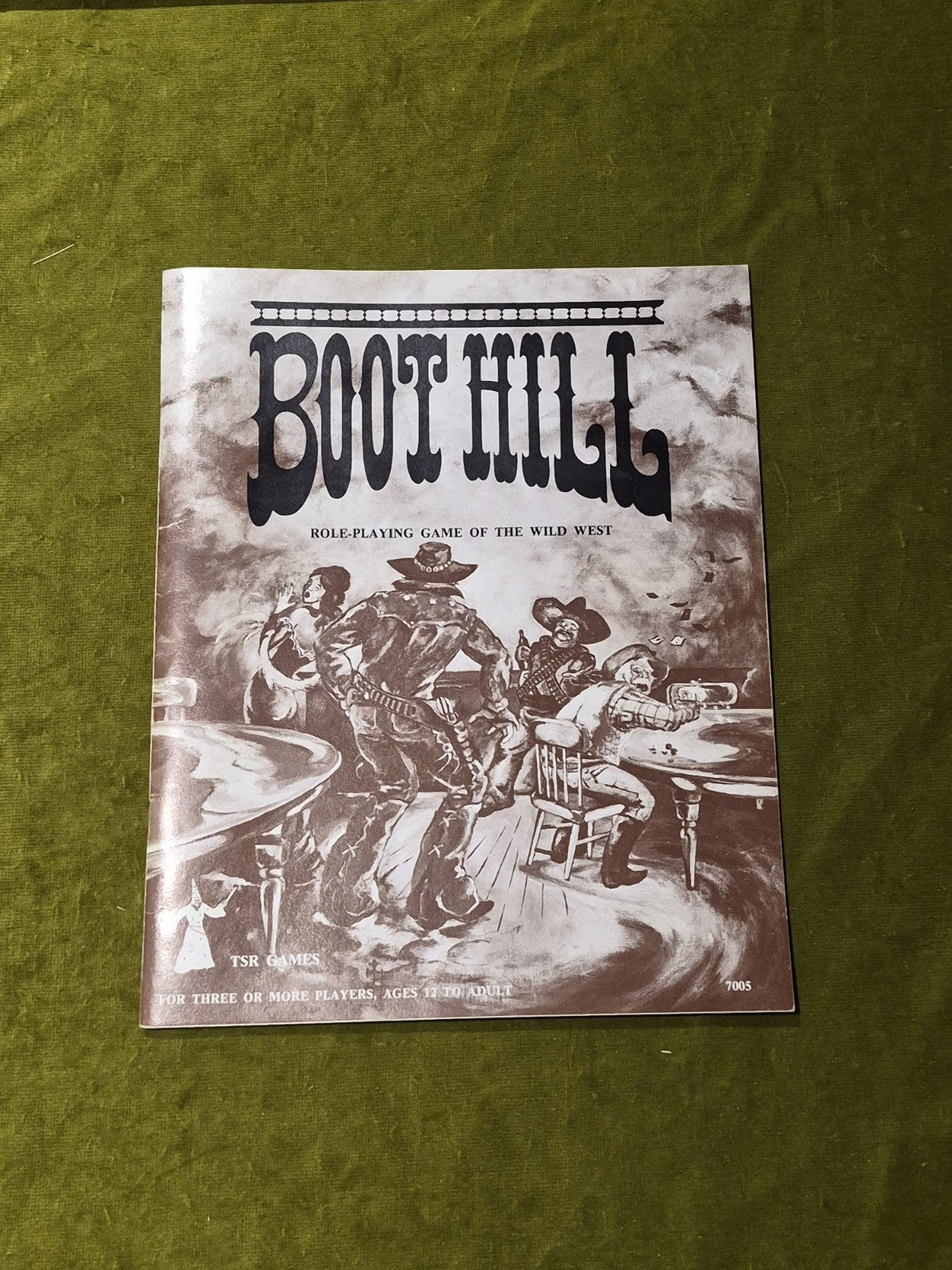 TSR Boot Hill Wild West Role-Playing Game with 2 Extra Modules in box.7