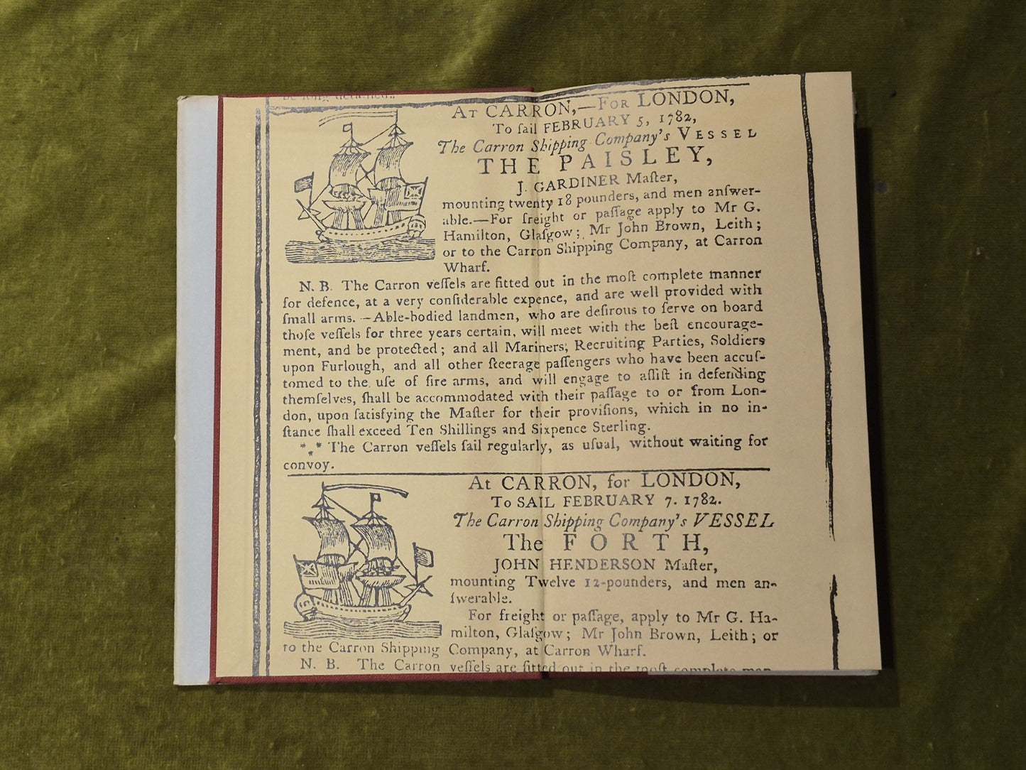 Carron Company 1759-1938 - London Press Exchange , Empire Exhibition 1st HB DJ3