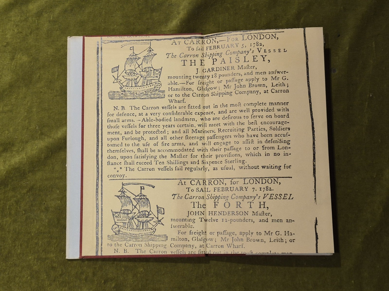 Carron Company 1759-1938 - London Press Exchange , Empire Exhibition 1st HB DJ3