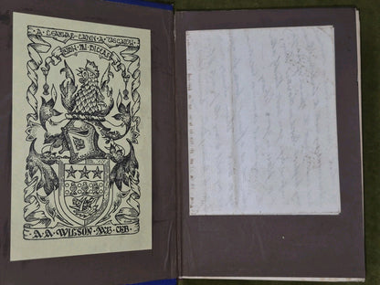 Gaelic Topography of Scotland Letter to Sir Stirling-Maxwell from Robertson 18694