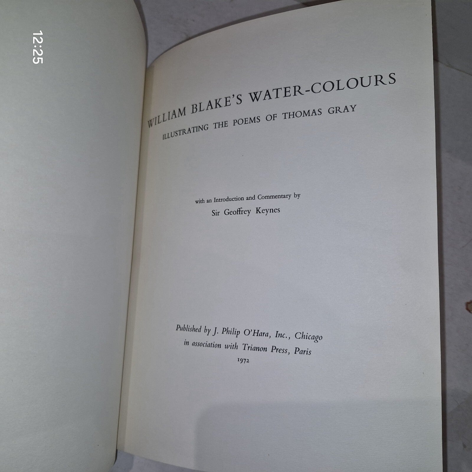 POEMS BY MR. GRAY : Drawings by William Blake (1972, Hardback & Dustjacket)8